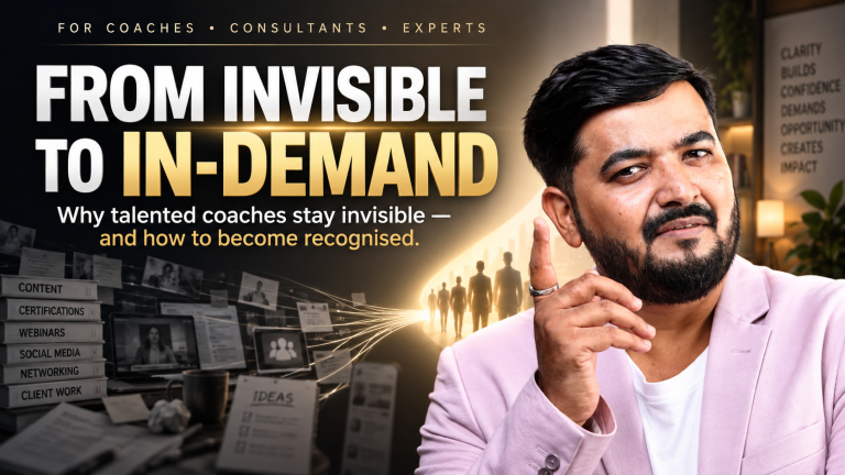 Talent Was Never the Problem: Why Skilled Coaches Stay Invisible
