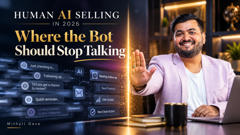 Human AI Selling in 2026: Where the Bot Should Stop Talking