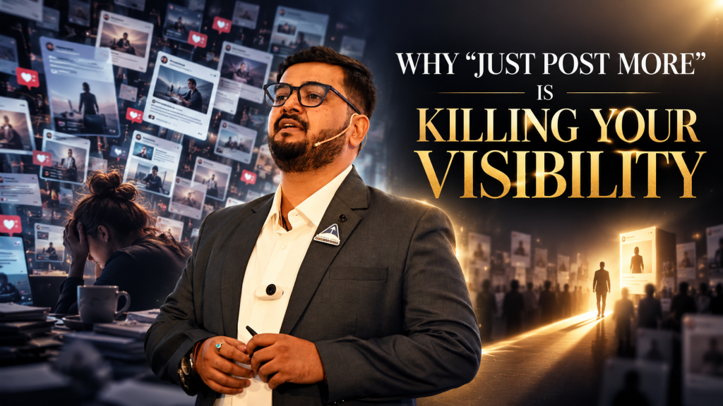 Why “Just Post More” Is Killing Your Visibility